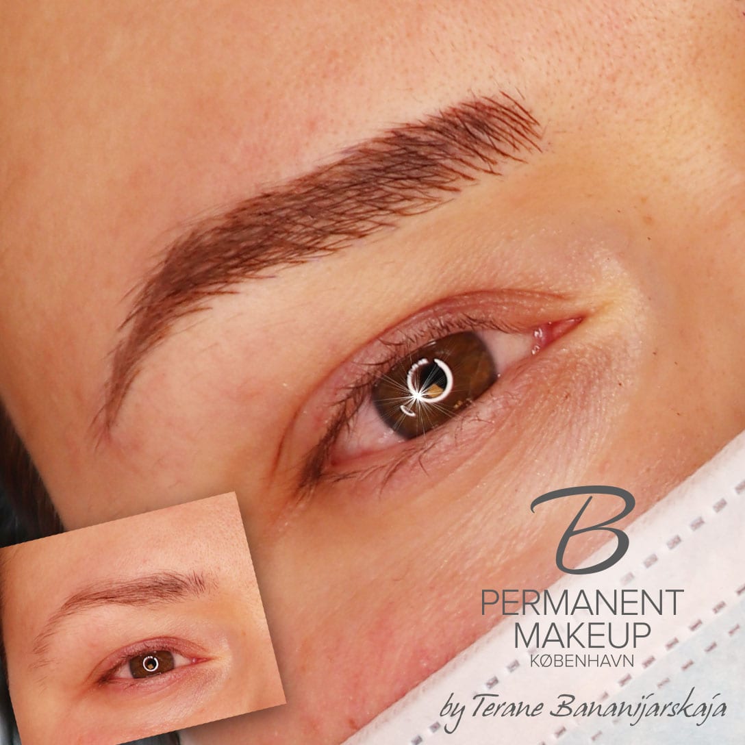 Nemlig mund Raffinaderi Permanent makeup øjenbryn | Permanent Makeup