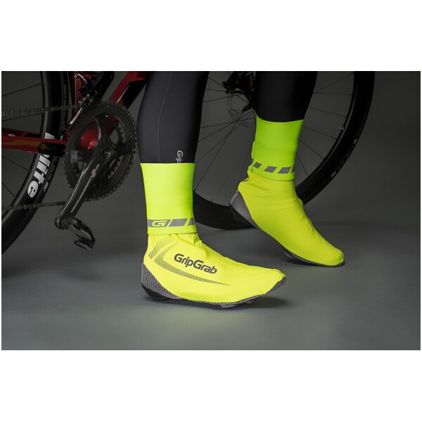 GripGrab CyclingGaitor Hi-Vis gul S/M - Image 2