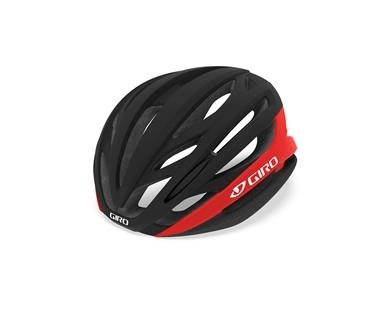 Giro Hjelm Syntax MIPS MatSort/rød M/55-59cm - Medium