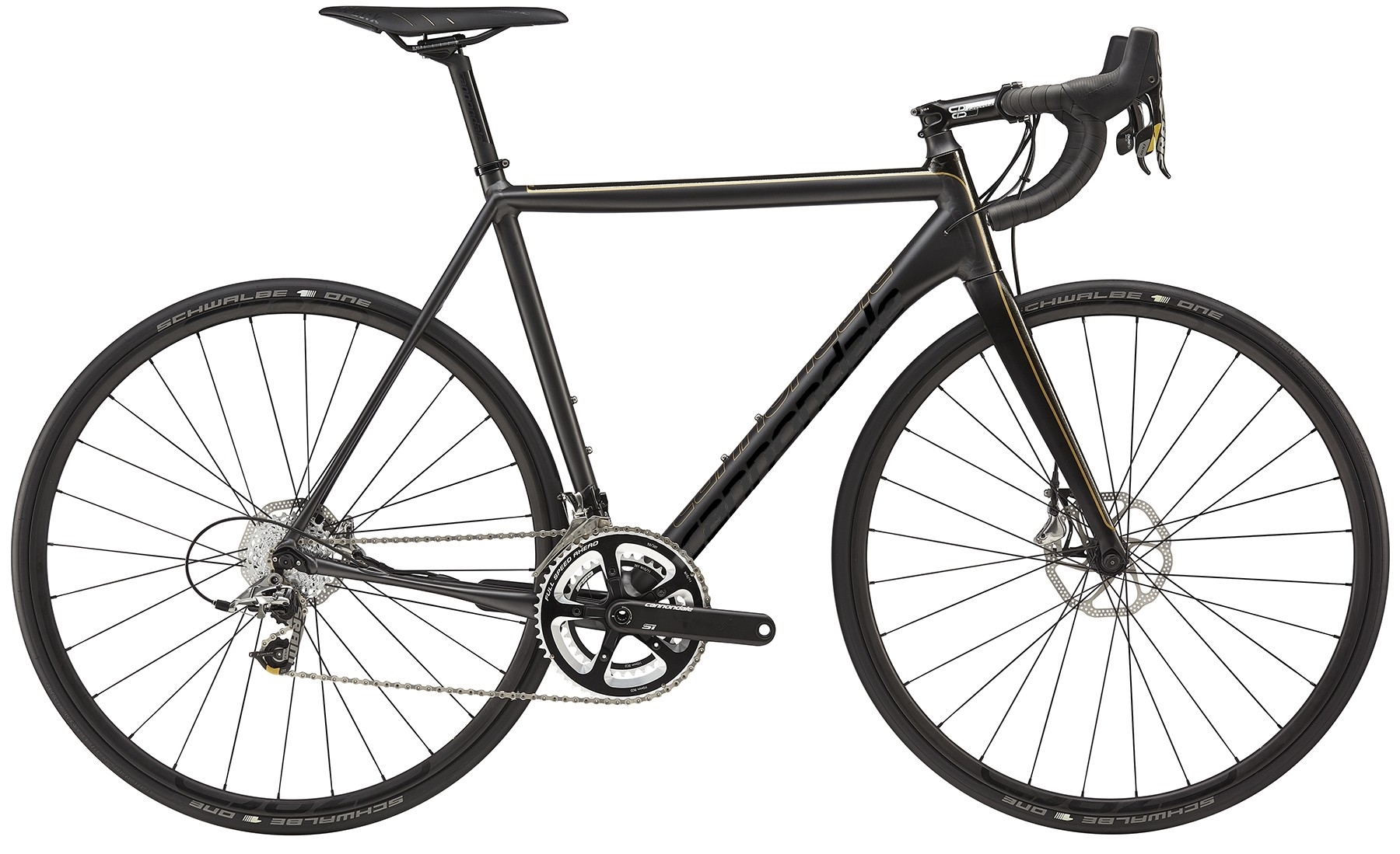 Cannondale Caad 10 red disc 56cm sort Per P. Cykler