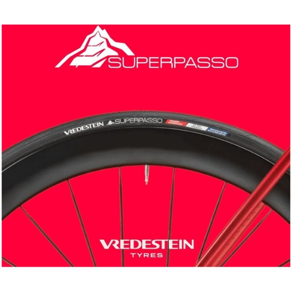 Vredestein Dæk 700x25 Superpasso TriComp TLR