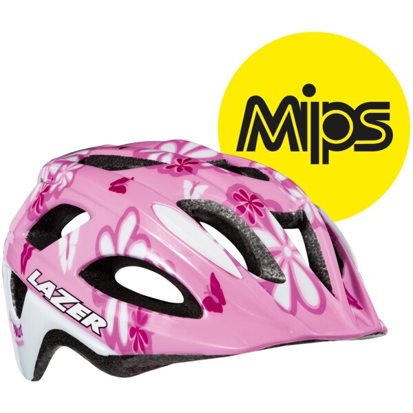 Lazer Hjelm P'Nut MIPS flowerpink 46-50 cm