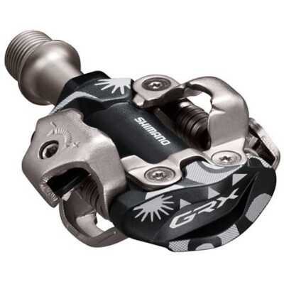 SHIMANO GRX Pedal (SPD) PD-M8100-UG Dobbeltsidet Sort
