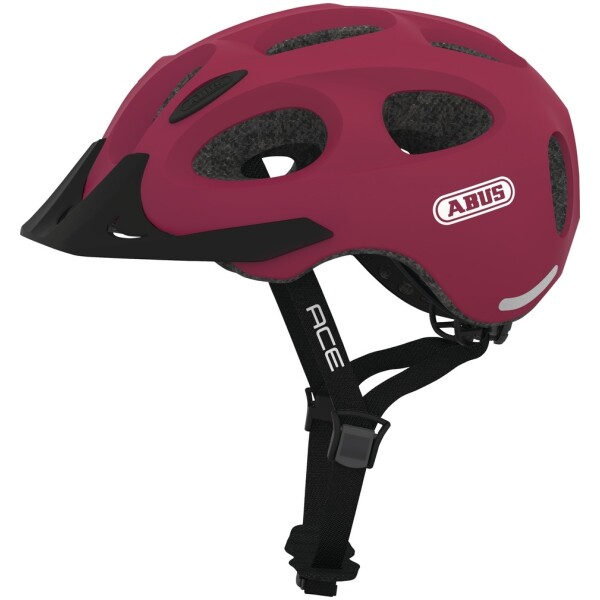 Abus Hjelm Youn-I, 52-58cm / Cherry Red mat