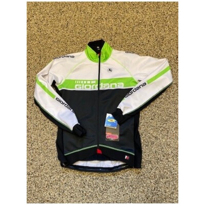 Cykeljakke Giordana Lady Grøn/hvid Large