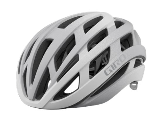 Giro Hjelm Helios Spherical M/55-59 Mat Hvid/Sølv
