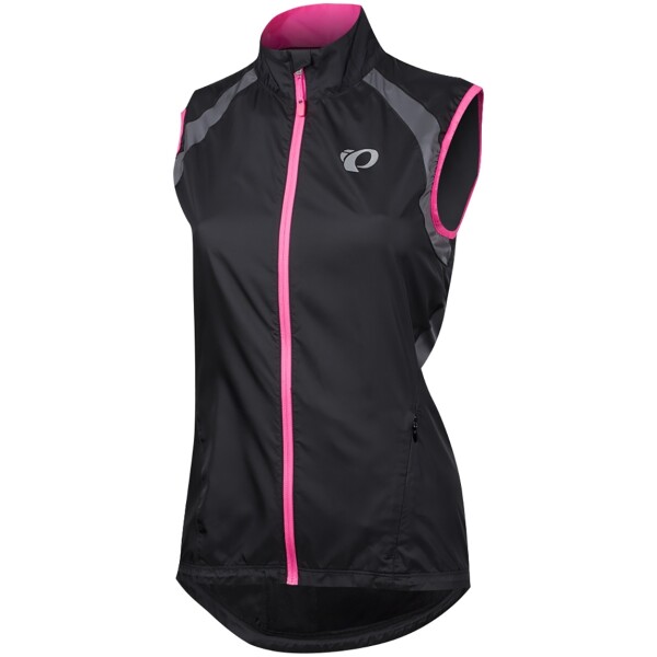 Pearl Izumi Vest "Elite Barrier" dame M sort/pink - Medium