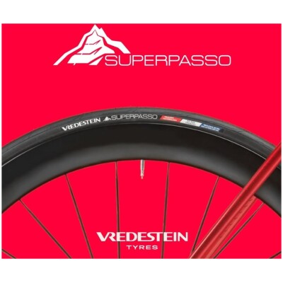 Vredestein Dæk 700x25 Superpasso TriComp TLR