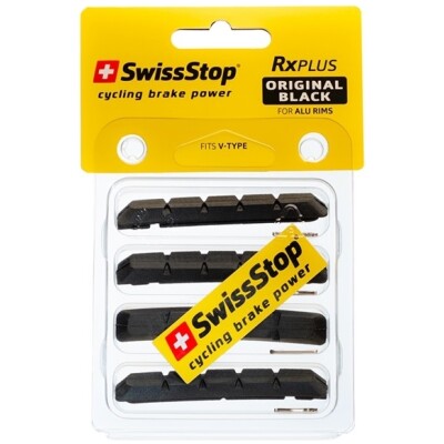 Swissstop RX Plus V-Type Black, 4 stk/sæt