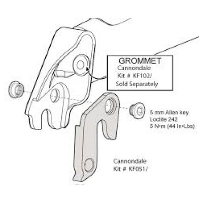 Cannondale geardrop KF051/