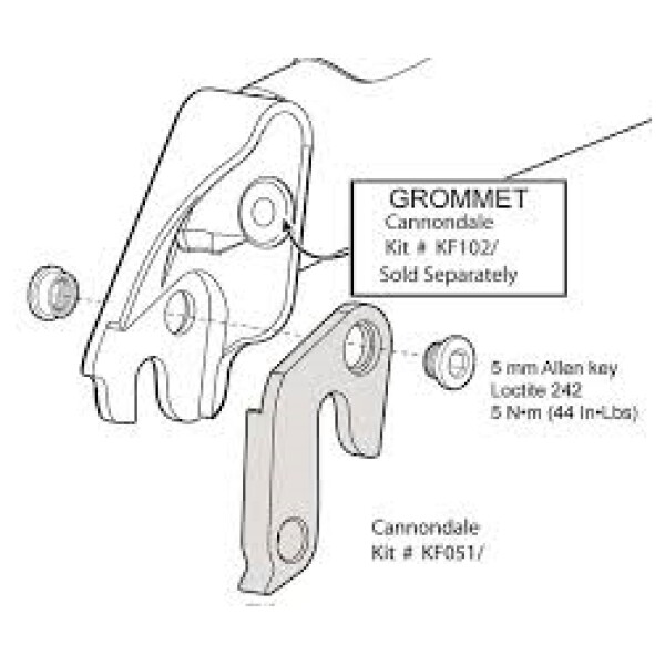 Cannondale geardrop KF051/