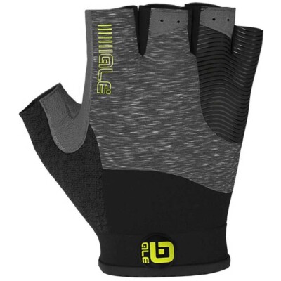 ALE Cykelhandske "Comfort" L - Melange/Yellow