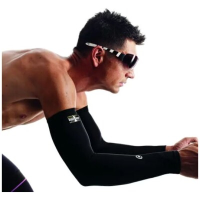 Assos Armvarmers, sort str. 0