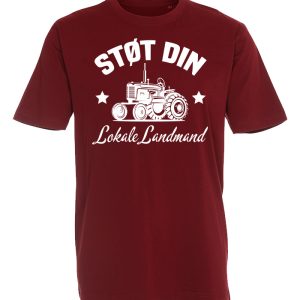 Støt Din Lokale Landmand - T-shirt