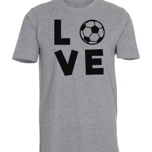 LOVE - Fodbold T-shirt