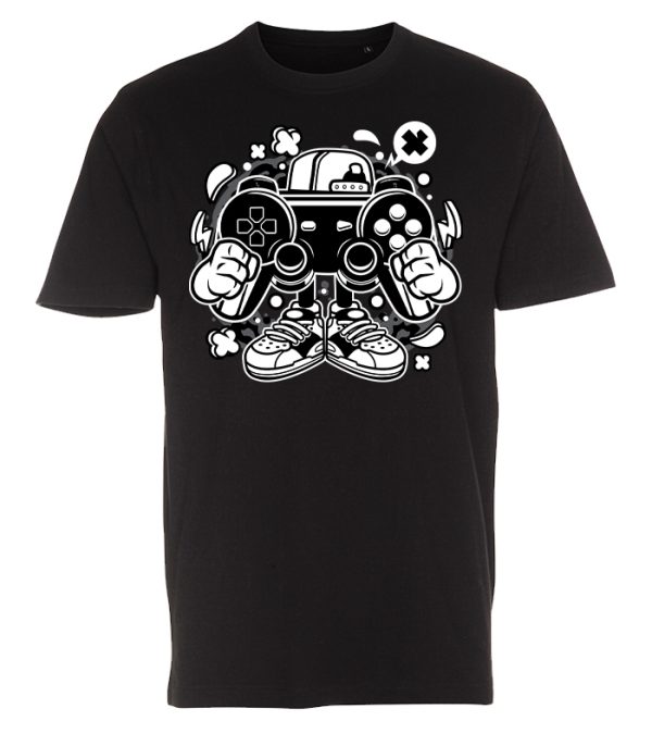 Game Controller Mascot - Gamer T-shirt - sort