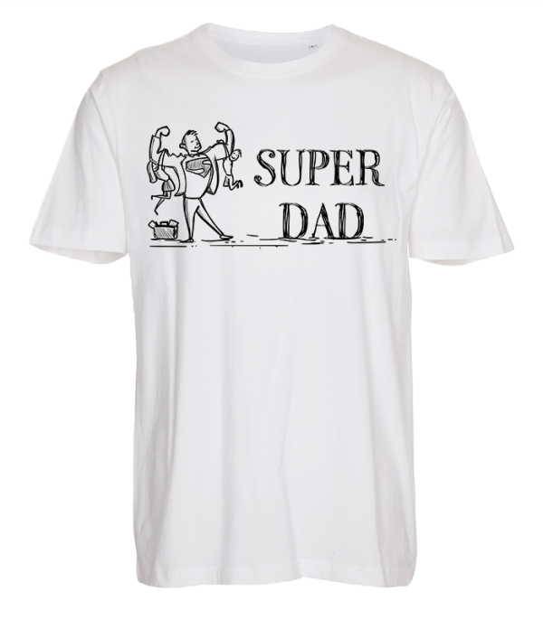 Über cool Super Dad T-shirt - Til den sejeste far i verden! 