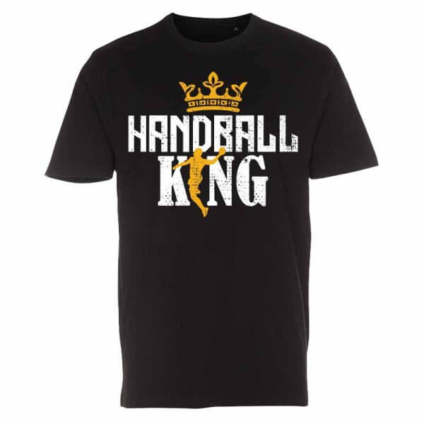 Har du din helt egen handball king? Så fortæl ham det med denne lækre T-shirt i økologisk bomuld.