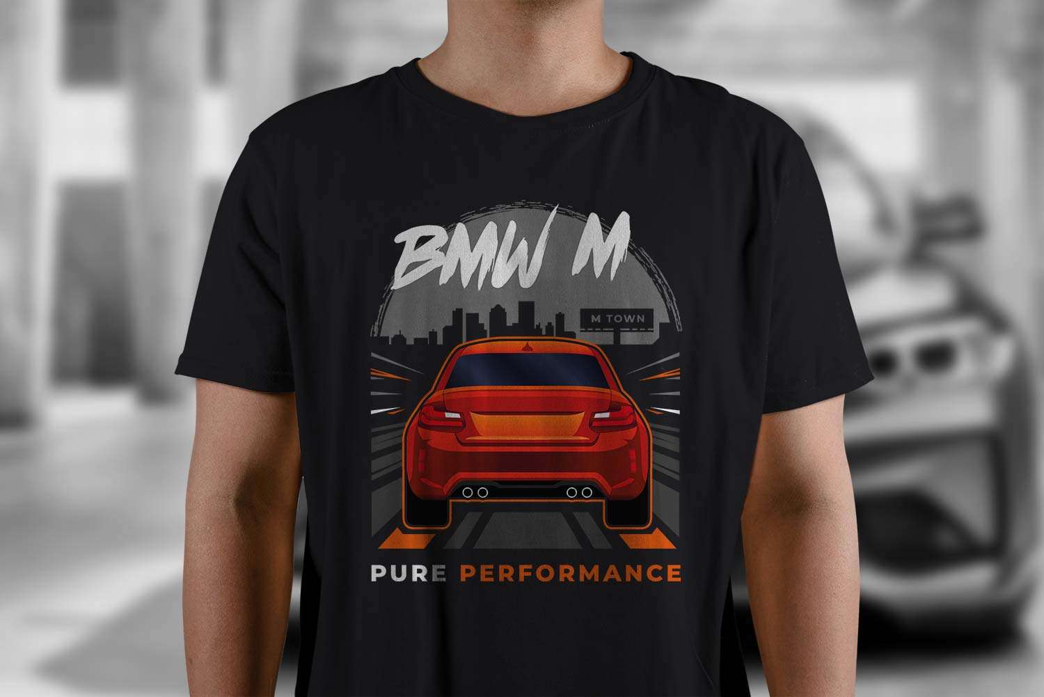 BMW M Town Dynamic Drive Dark – Petrolhead Tees