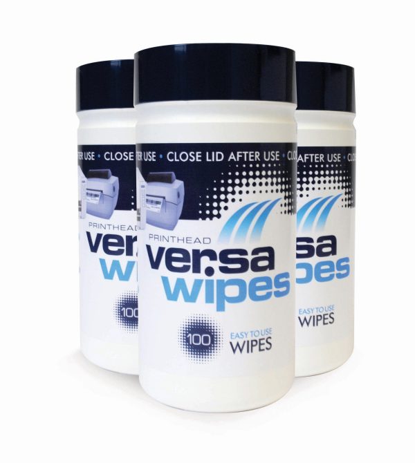 Versawipes tubs, 100 wipes per tub