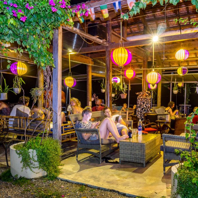 Phong Nha Farmstay Poolside beer & garden