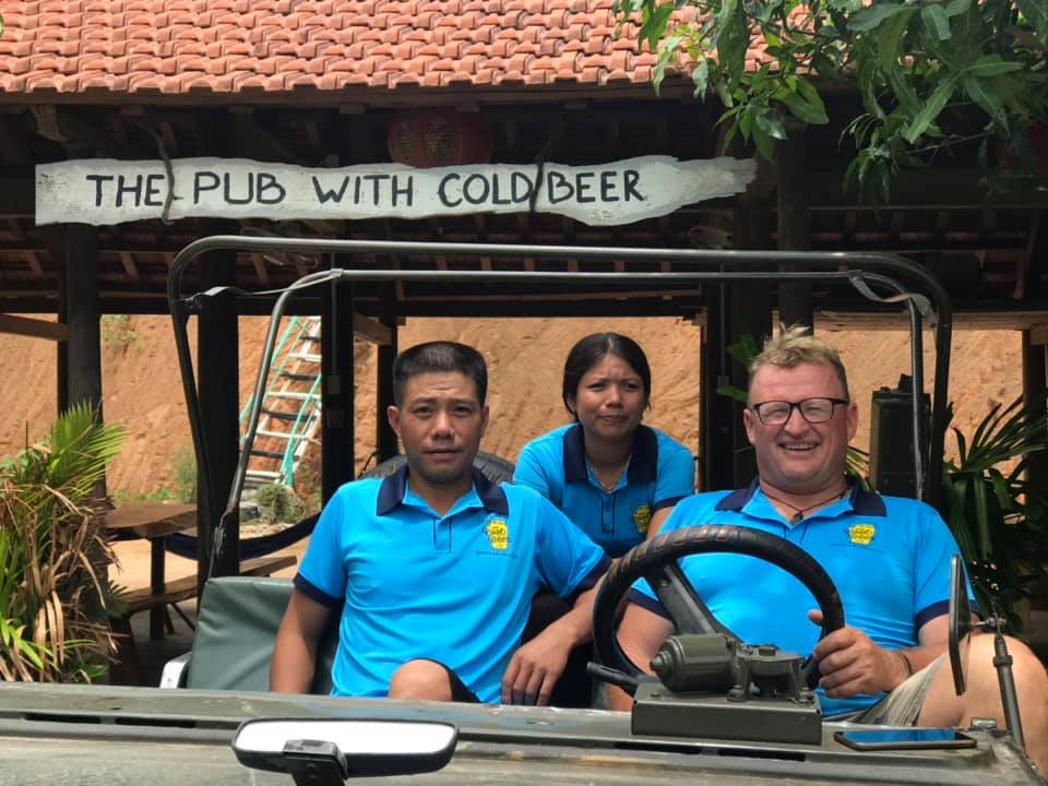 Pub with cold beer, Phong Nha, Vietnam