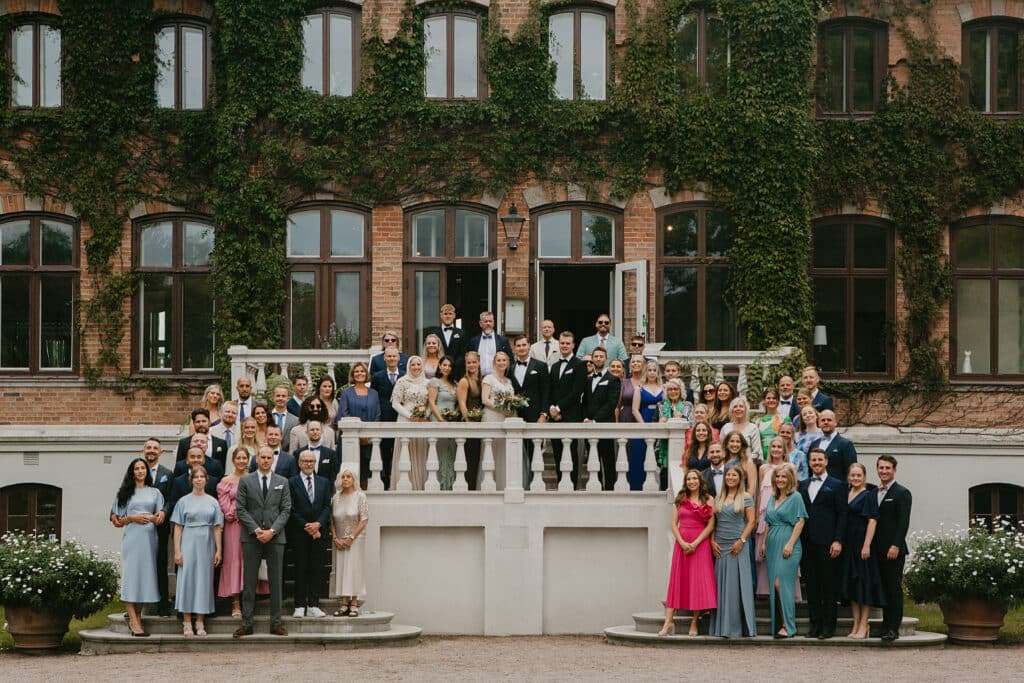 Bröllop på Sofiero Slott i Helsingborg