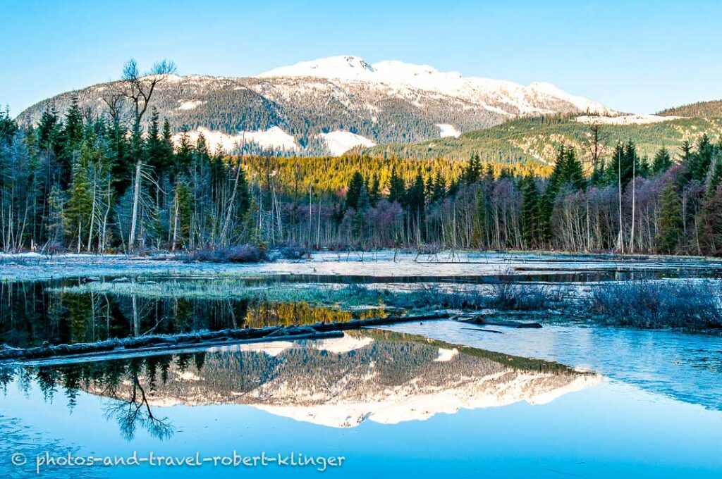 A lake in the Kitimat area