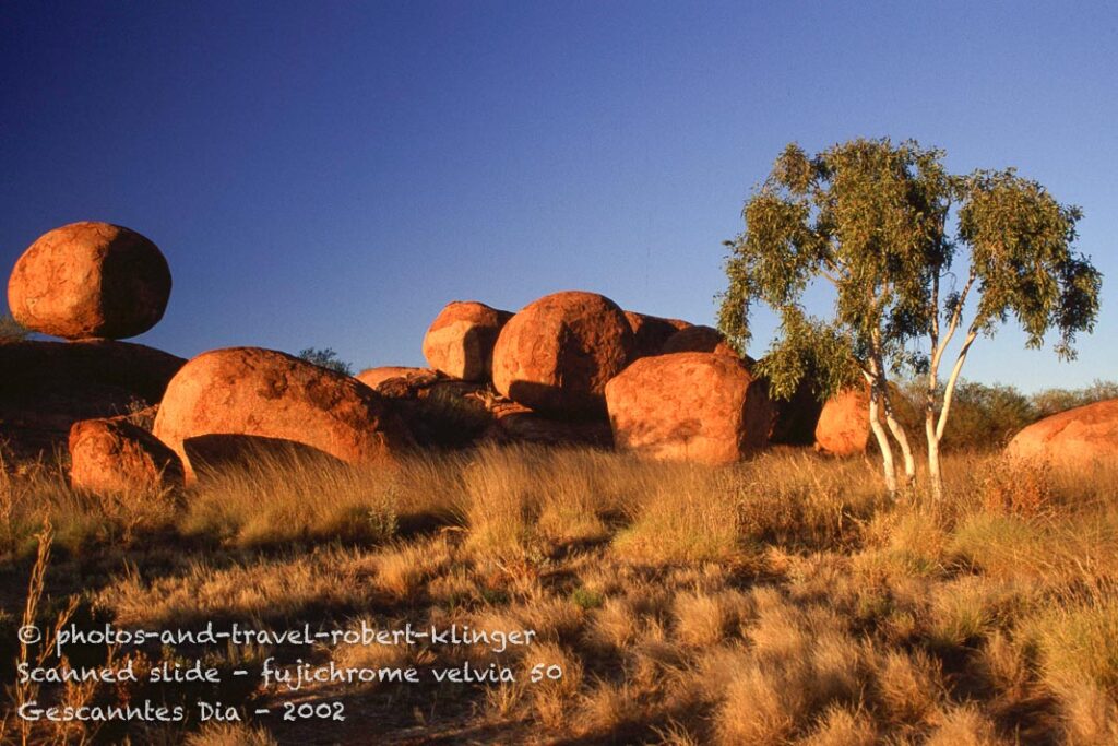 The devils marbles in Austrlia