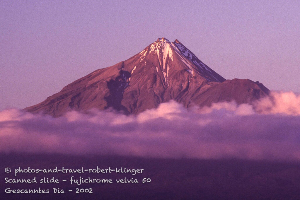 Mt Taranaki on the North Island