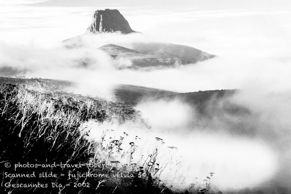 Barn bluff on the overland track
