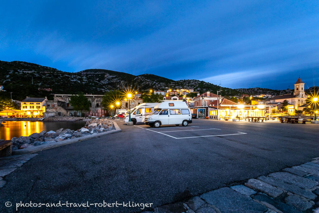 Camping, vanlife in Sveti Juraj, Croatia