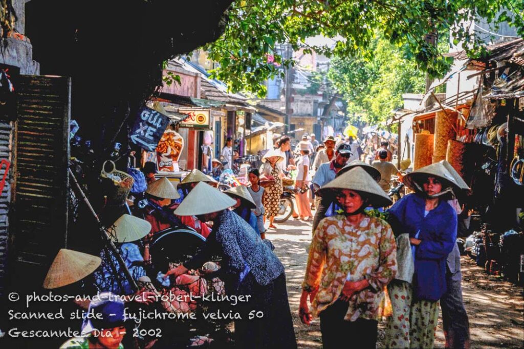 The market in Hanoi, Vietnam