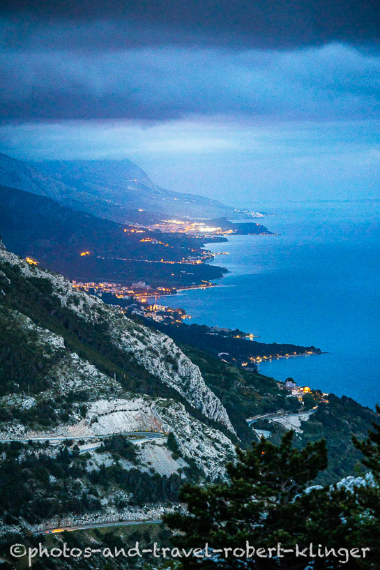 The rocky coast of Croatia