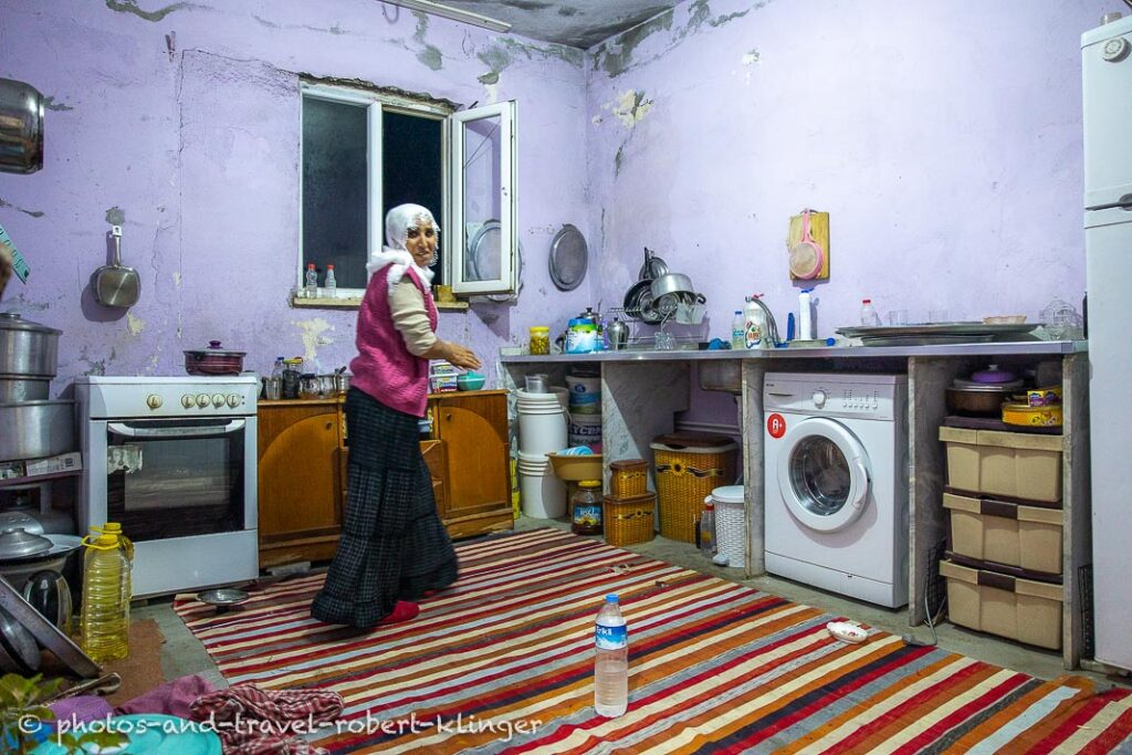 A turkish woman in Kurdistan
