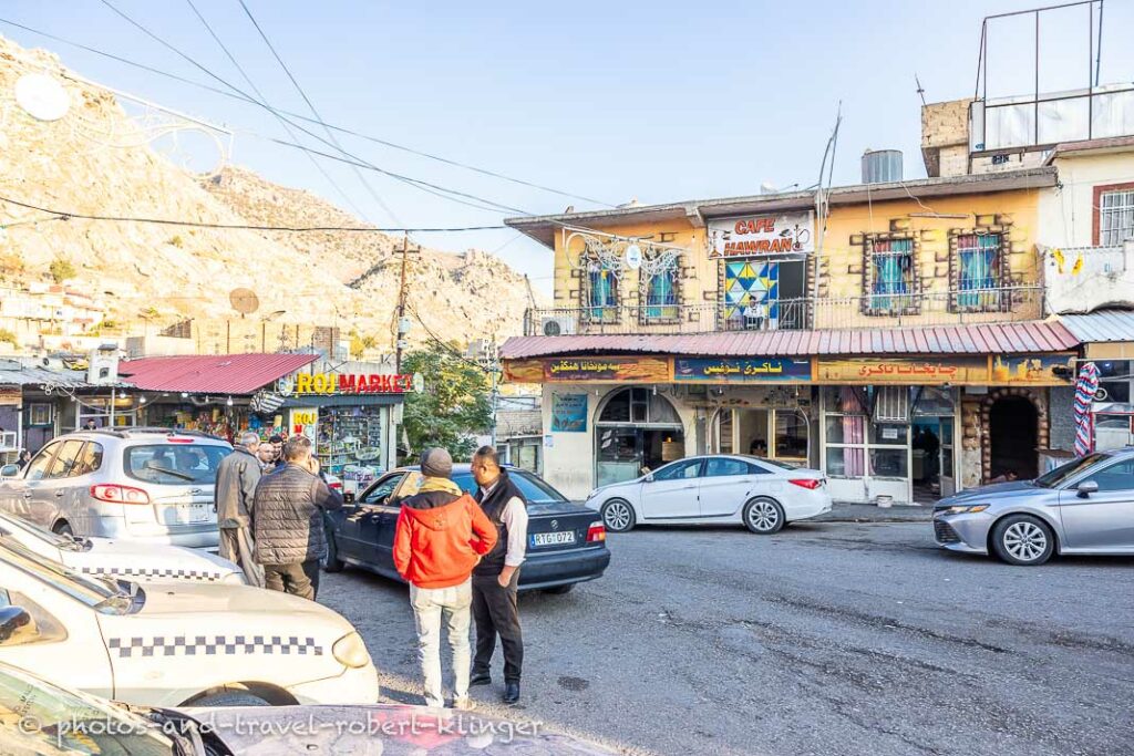 The centre of Akre, Iraq