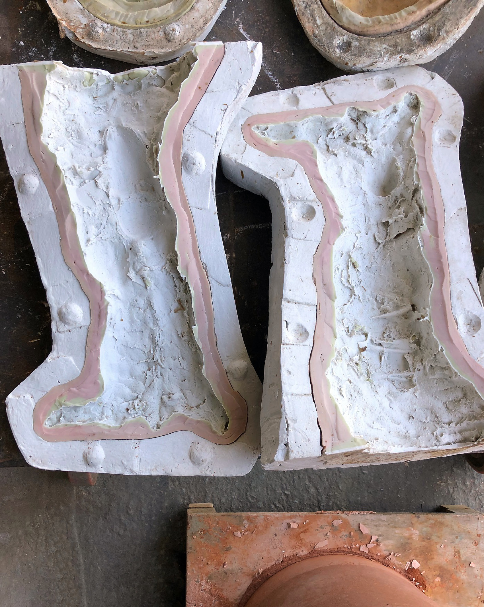 pia-hutters-art-sculpture-pietrasanta-2018-mould Pia Hutters Art