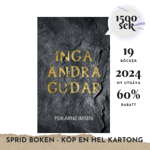 Box med 19 böcker - Inga andra gudar