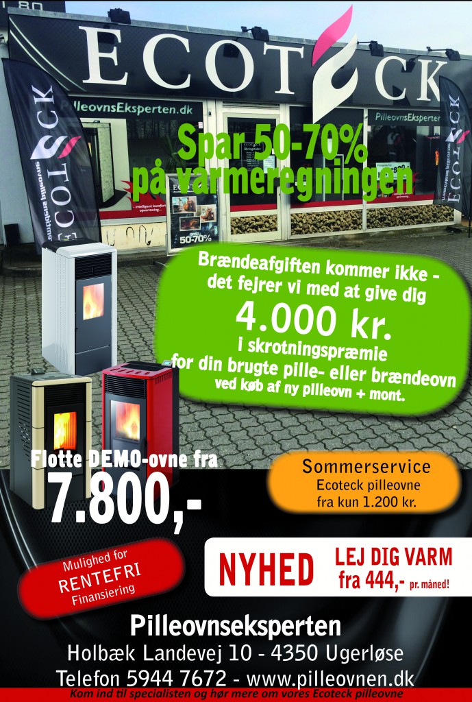 Pilleovnseksperten – Salg, service & montering af Ecoteck pilleovne