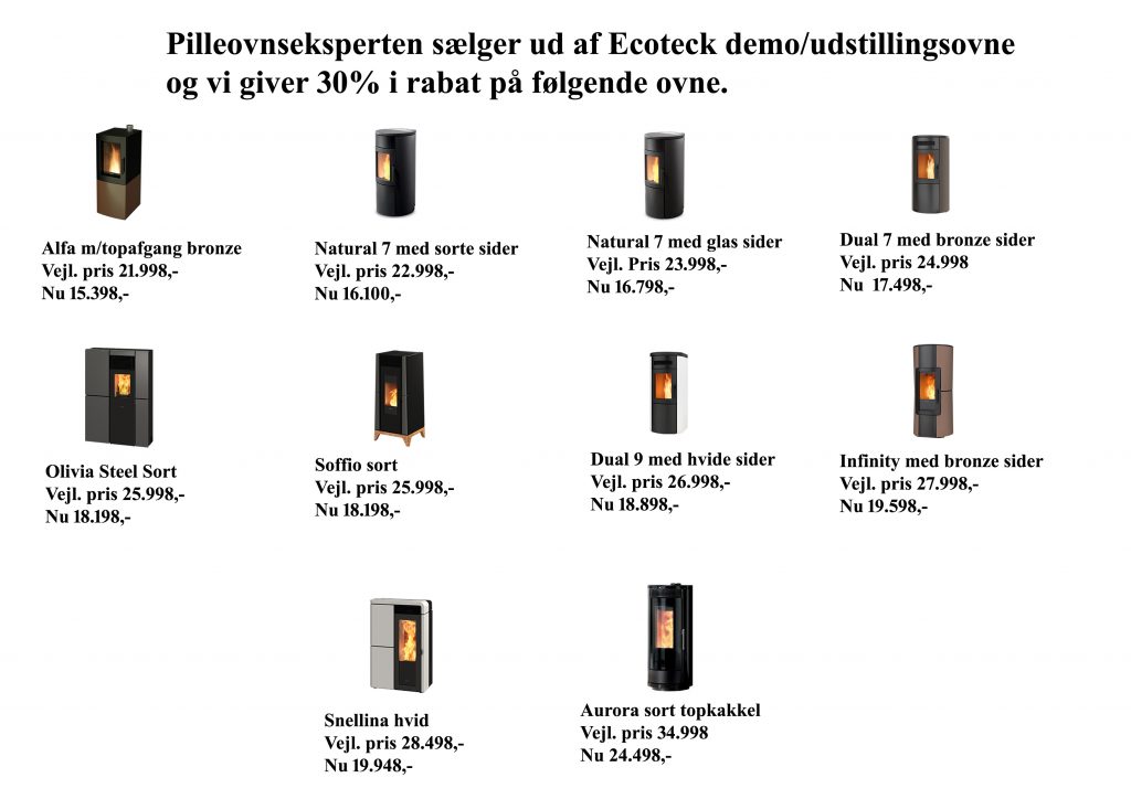 Pilleovnseksperten – Salg, service & montering af Ecoteck pilleovne