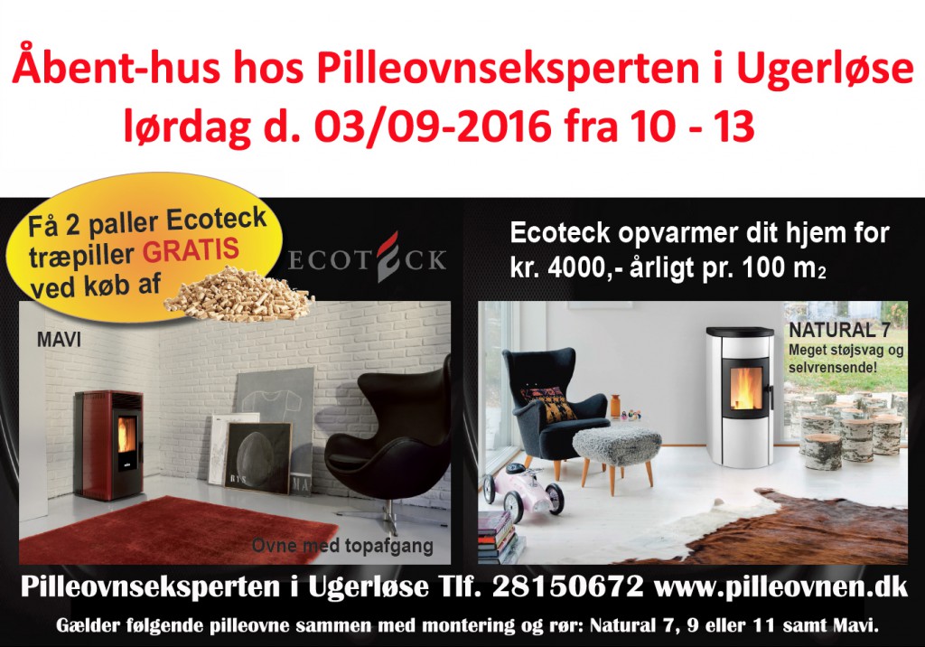 Pilleovnseksperten – Salg, service & montering af Ecoteck pilleovne