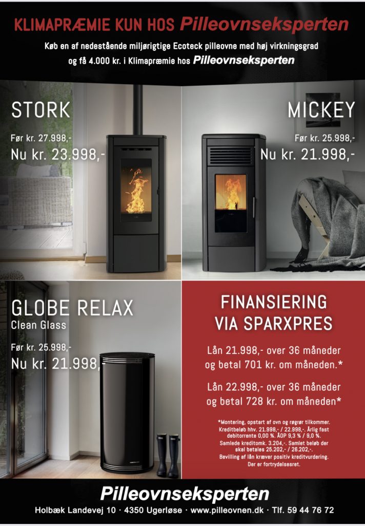 Pilleovnseksperten – Salg, service & montering af Ecoteck pilleovne