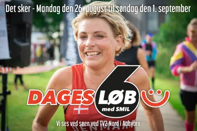 Plakat for 6 dages løb med SMIL