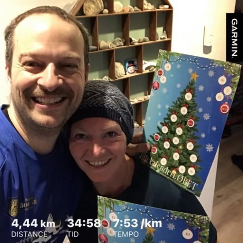 Mens det stadig var en leg.
4,44 km i benene med Sussi og Simba.