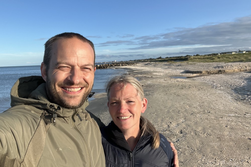 Strandtur med Sussi