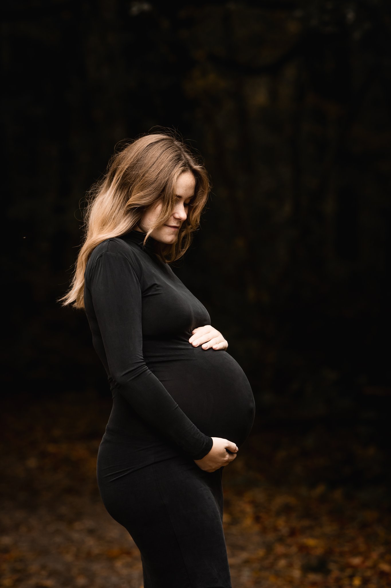 Gravid portræt session Pindbo Fotografi