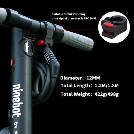 piristore.be Accessoires Segway-Ninebot Stepslot / Fietsslot