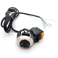 piristore.be Onderdelen Intermittentness -knop met lichten en hoorn – Model 3 – Kabel 1,5 m