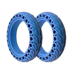 piristore.be Banden Volrubberen band e-step 8.5×2 – Model V3 – Kleuren: groen, rood, blauw en geel