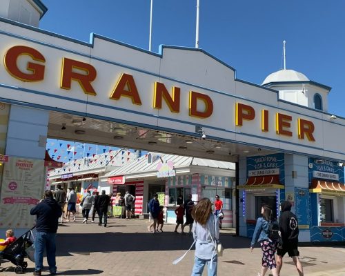Grand Pier Weston-Super-Mare Entrance to the Grand Pier Weston-Super-Mare